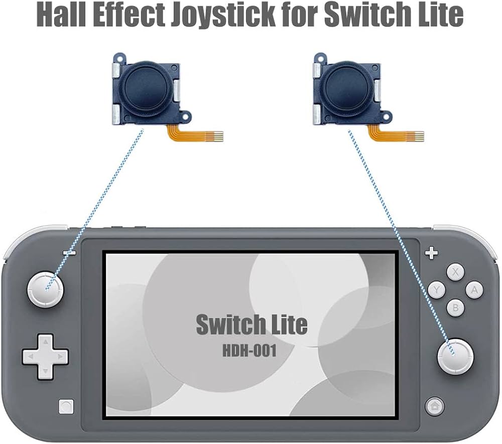 Amazon | ElecGear 2個Switch Lite交換用ホールセンサー