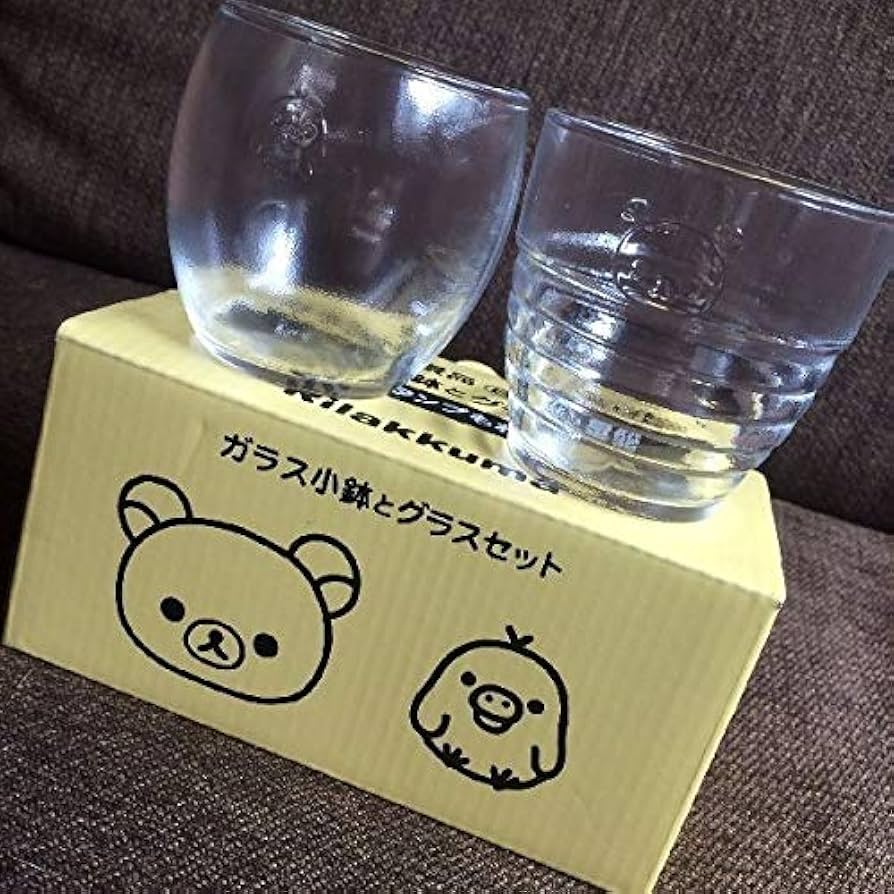 Amazon.co.jp: LAWSONローソン限定 景品B 春のリラックマフェア ガラス