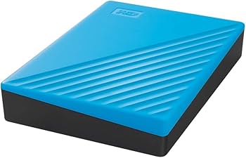 Amazon.com: WD 4TB My Passport, Portable External Hard Drive, Blue