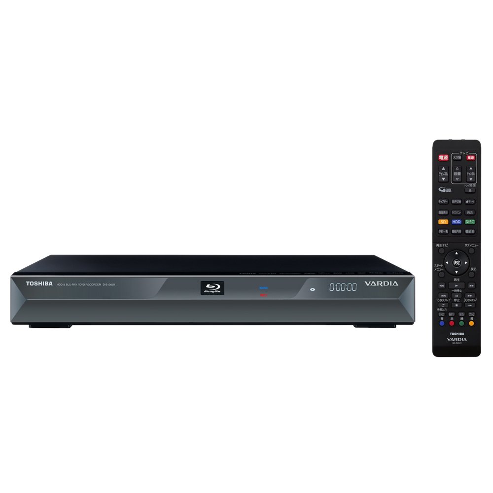 Amazon | 東芝 VARDIA 1TB 2チューナー ブルーレイレコーダー D-B1005K