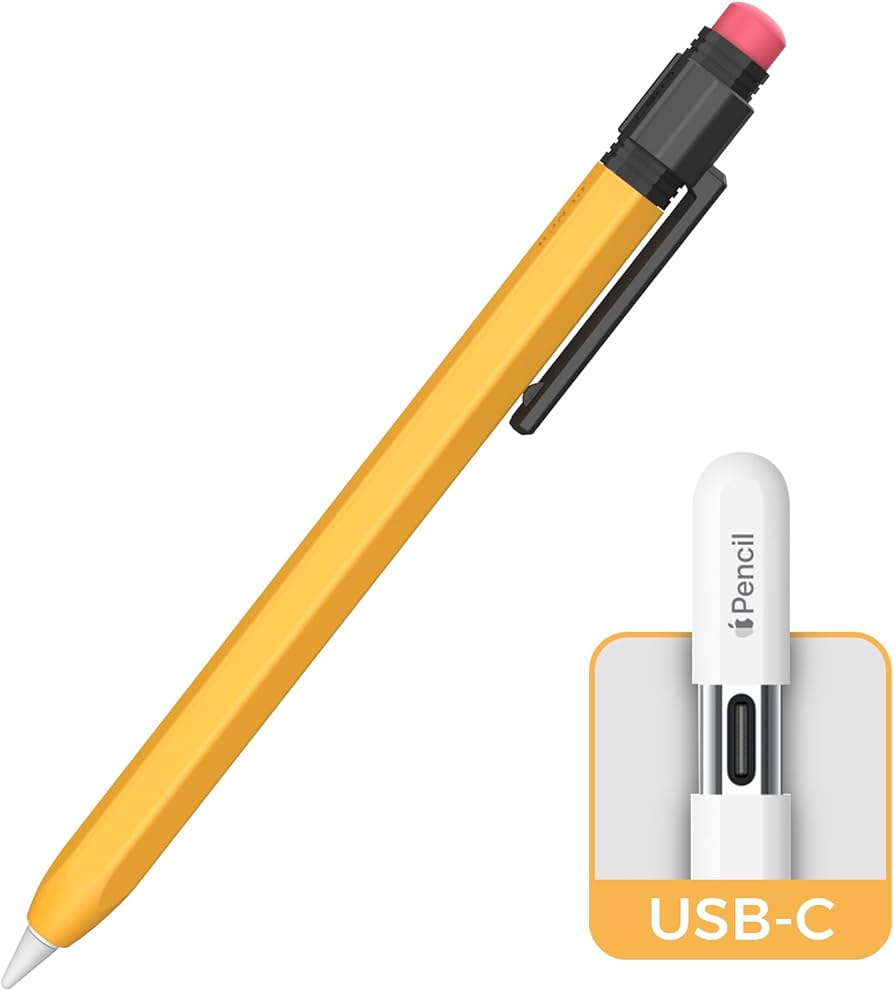 Amazon.com: TRONWIN Apple Pencil USB C Case,Silicone Sleeve