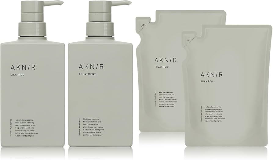 Amazon | AKNIR 梨花 ヘアシャンプー 300ml トリートメント 300g
