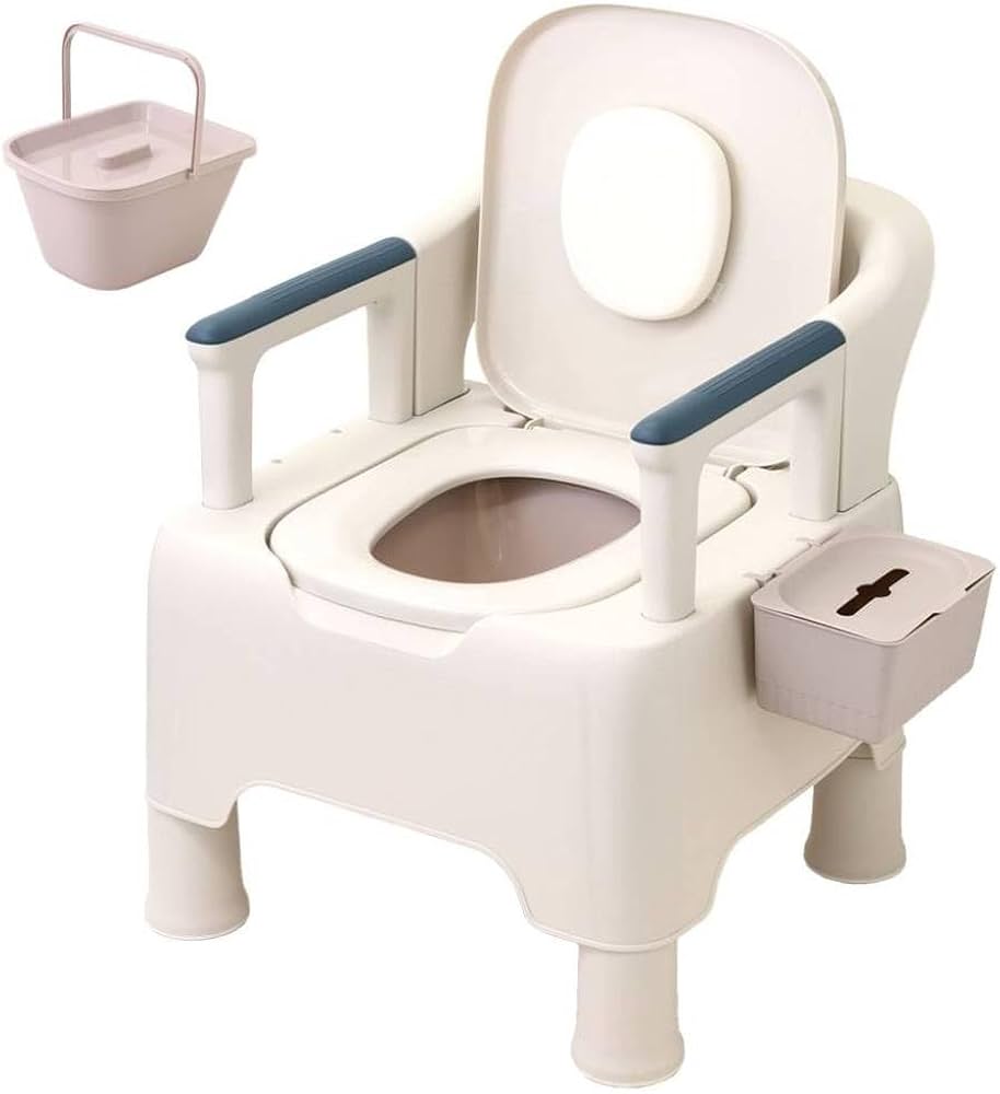 Amazon.co.jp: SUGGEST 介護用トイレ ポータブルトイレ 介護用 簡易