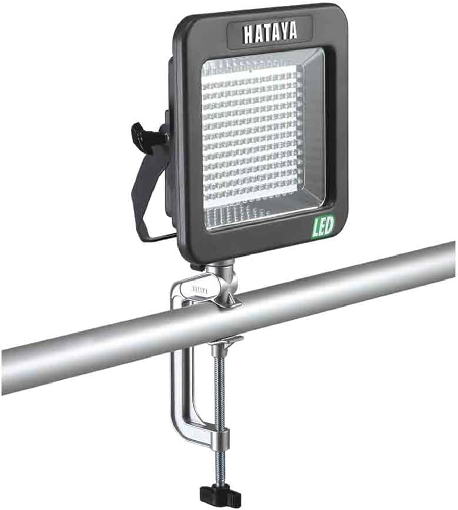 Amazon.co.jp: ハタヤ (HATAYA) 照明 充電式 LED 投光器 屋外用 (防雨