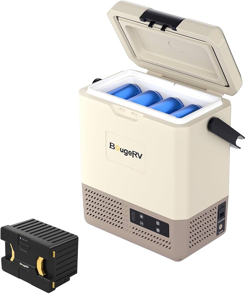 Amazon.co.jp: 【防災認定】【急速冷凍＆173Whバッテリー付属】BougeRV