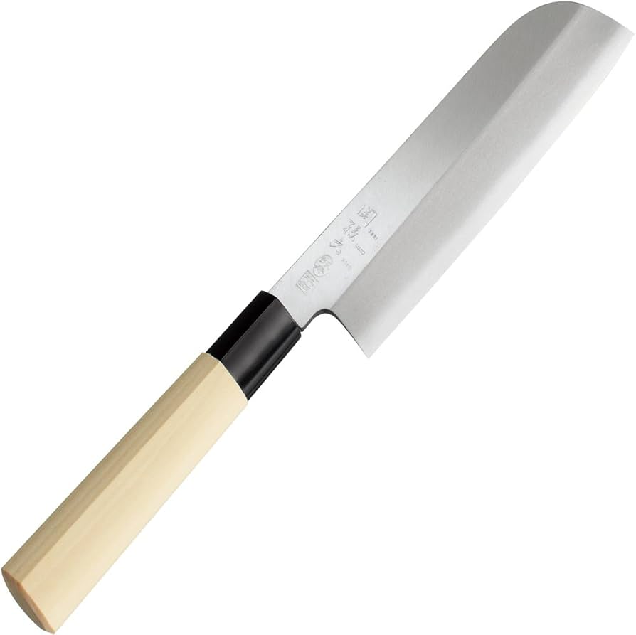 Amazon｜関孫六 銀寿 本鋼 和包丁 鎌型 165mm AK-5214｜出刃包丁