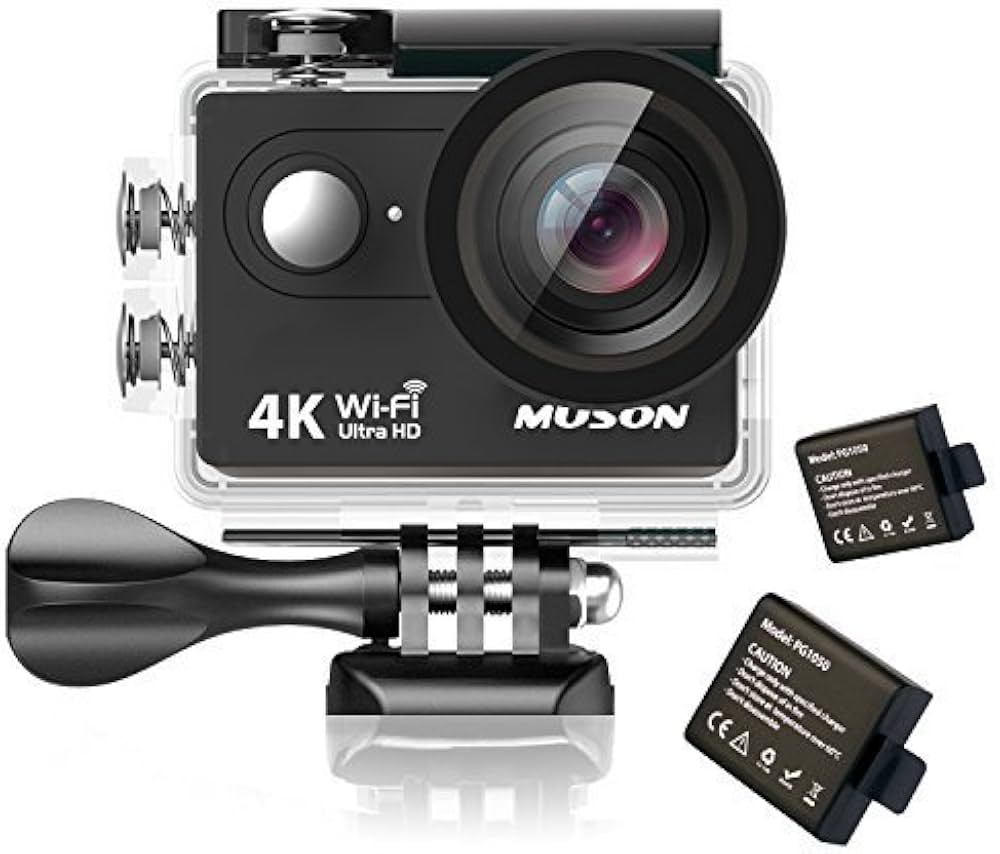 Amazon | 【新型】MUSON(ムソン) アクションカメラ 4K 2000万画素