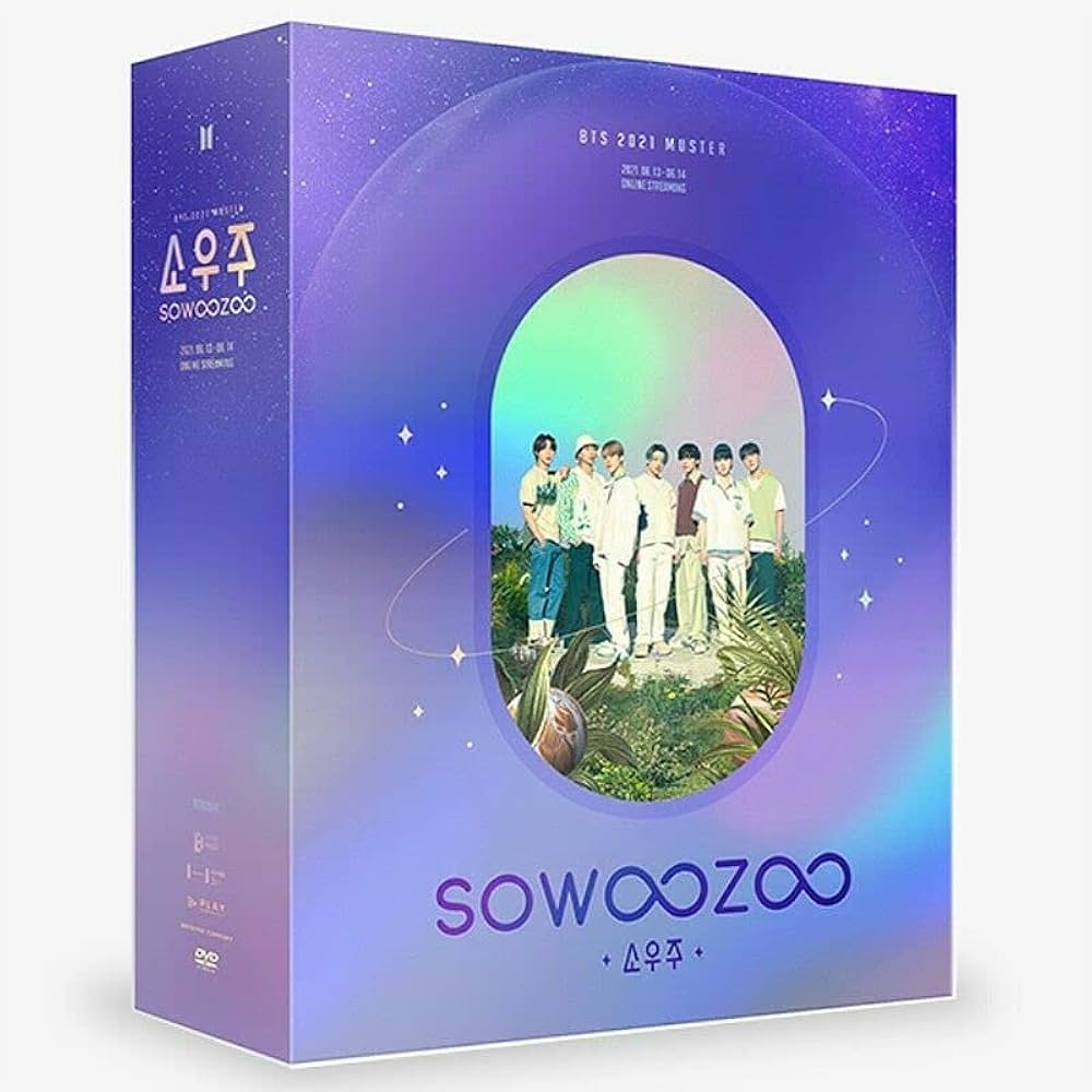 BTS 2021 MUSTER SOWOOZOO DVD ( Incl. 3ea DISC+Photo Book+Hologram