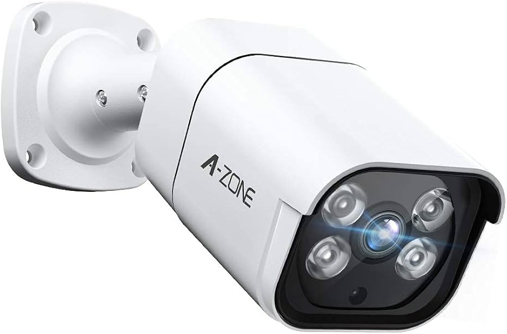 Amazon.co.jp: A-ZONE 双方向通話 800万画素タイプ POE給電カメラ 防犯