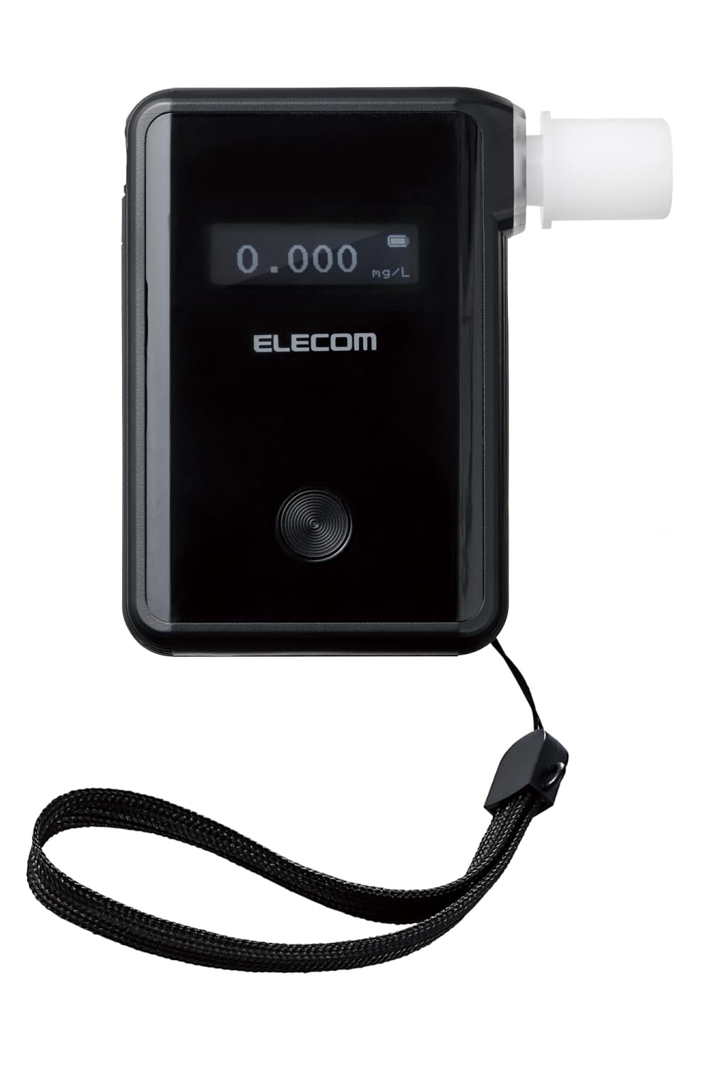Amazon | エレコム アルコールチェッカー 小型 スマホ連動 【 個体識別