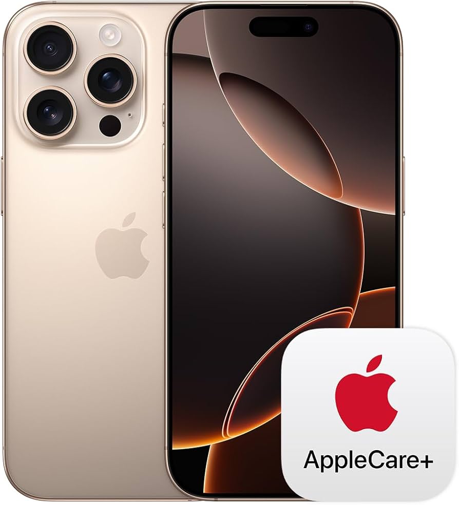Amazon | Apple iPhone 16 Pro (128 GB) - デザートチタニウム + 2年