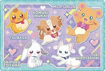 Amazon.co.jp: 【P13 ツバサ＆犬飼こむぎ＆モフルン＆猫屋敷ユキ＆兎山