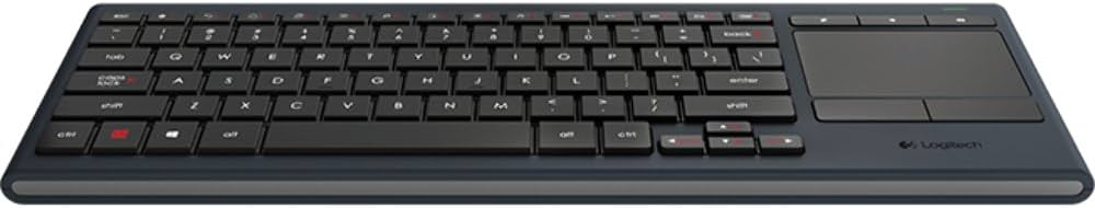 Amazon | Logitech Illuminated Living-Room Wireless Keyboard K830