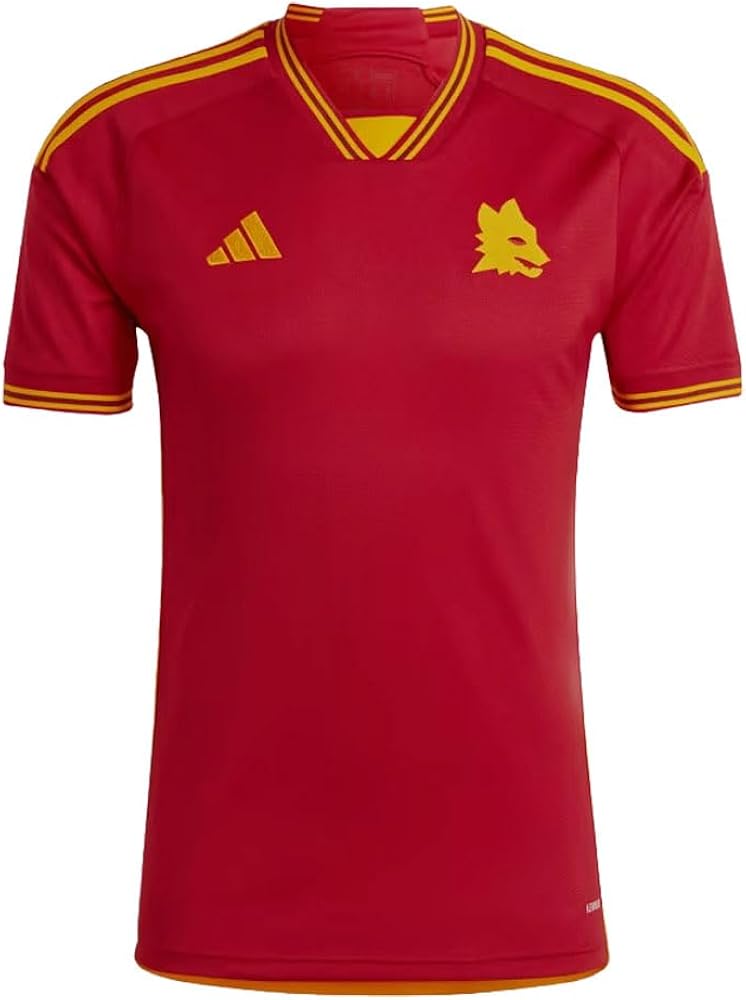 Amazon.com: adidas AS Roma Men's Home Jersey 23/24 (US, Alpha, 3X