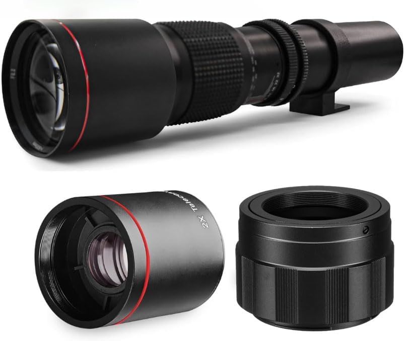 Amazon.co.jp: COMMANDER OPTICS 500-1000mm f/8.3 手動望遠ズーム