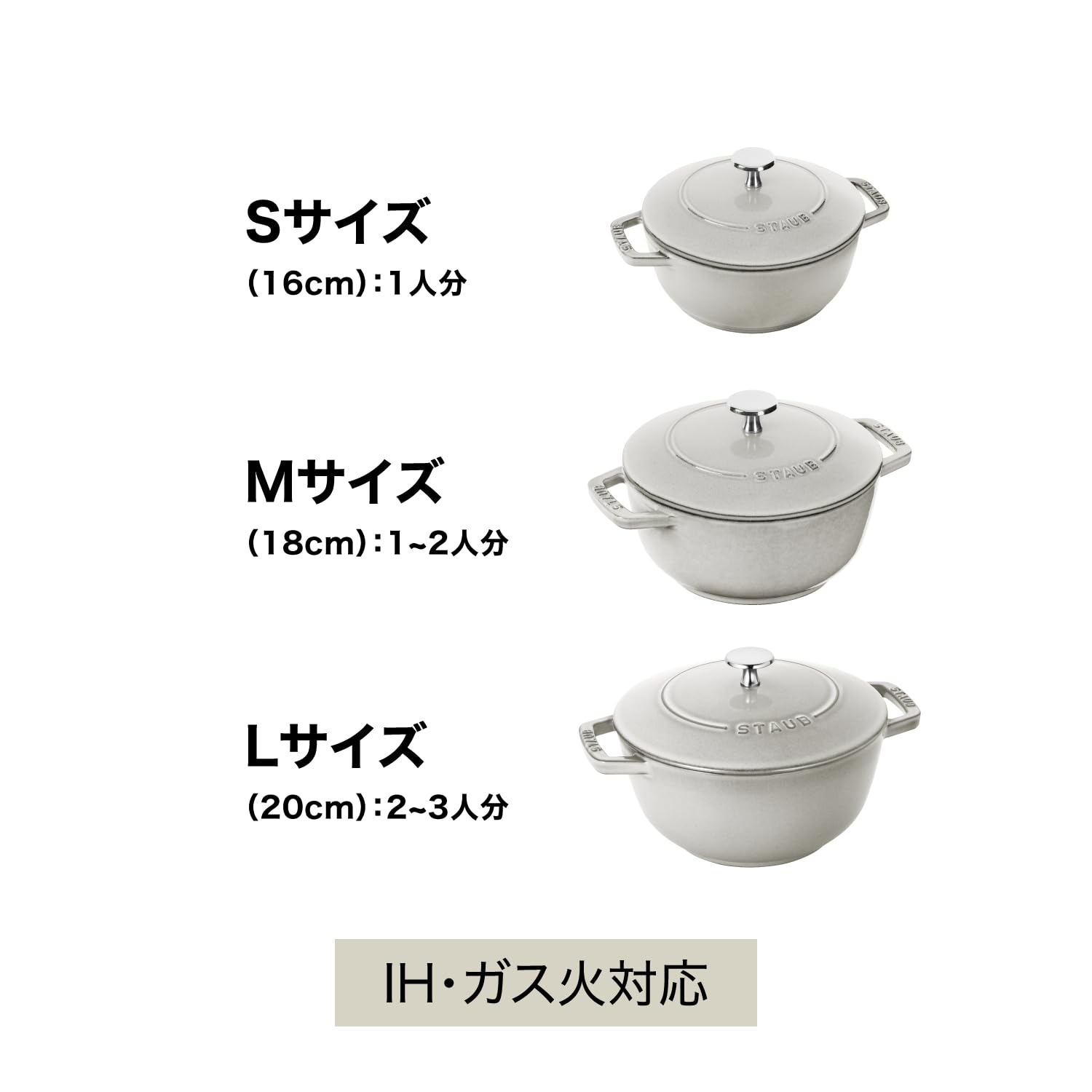 Amazon.co.jp: 【最大30日間お試し対象】 staub ストウブ 「 ワナベ