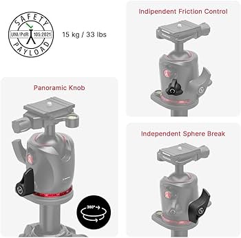 Amazon.com : Manfrotto 055XPRO AS Camera Tripod, 3 Sections