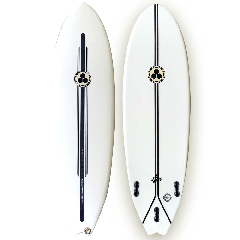 Amazon | アルメリック G SKATE 5'8 SPINETEK FCS2 TRI FIN リーシュ