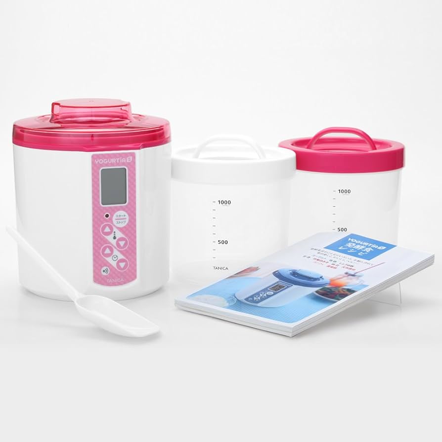 Amazon | TANICA 温度調節(25～70℃) ・タイマー・ブザー付ヨーグルト