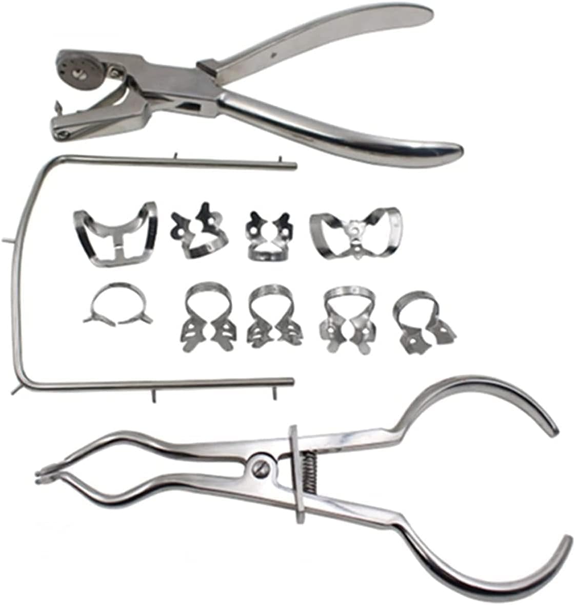 Amazon.co.jp: 歯科用歯内ラバーダムキット、ラバーダムパンチボード