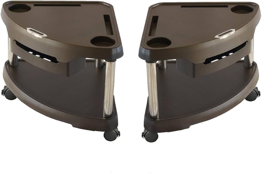 Amazon.co.jp: MJ-REVO 全自動麻雀卓用サイドテーブル ウッド調