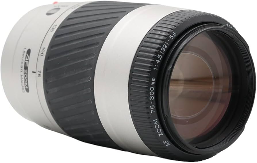 Konica Minolta AF Zoom 75-300mm f/4.5-5.6 SLR Lens Maxxum For A