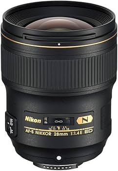 Amazon.com : Nikon AF-S NIKKOR 28mm f/1.4E ED f/1.4-16 Fixed Zoom