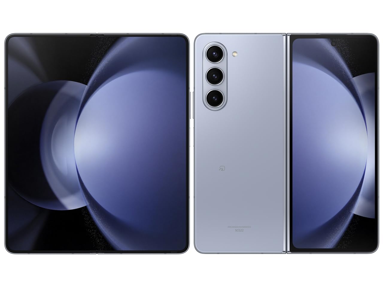 Amazon | Galaxy Z Fold5 SCG22, アイシーブルー, 256GB, 折りたたみ