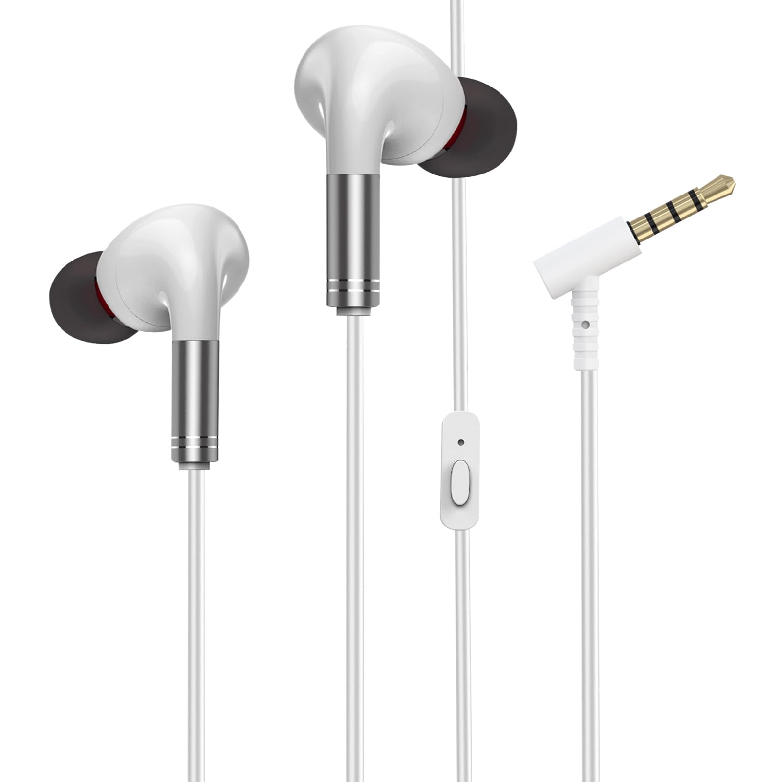 Amazon.co.jp: ZXQ (ズックキュー) A2 有線イヤホン マイク付き 3.5mm