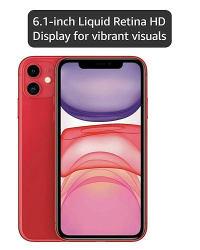 Amazon.com: Apple iPhone 11, US Version, 128GB, Red - Unlocked