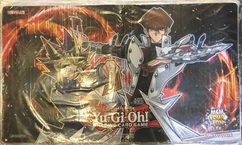 Amazon.co.jp: 遊戯王/海外版/プレイマット/武藤遊戯 & 海馬瀬人/NY