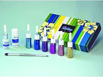 Amazon.co.jp: ボディジュエリー グリッター ミニサイズ 6色入