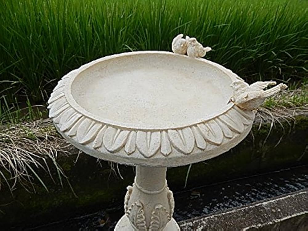 Amazon.co.jp: バードバス置物 ラージフィダーオーナメント