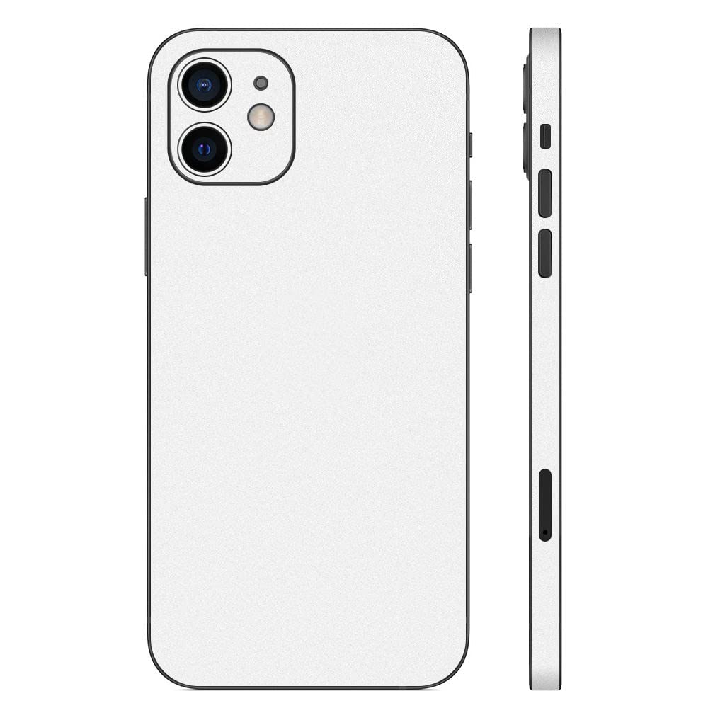 Amazon | wraplus スキンシール iPhone12 mini 対応 [ホワイト] 背面