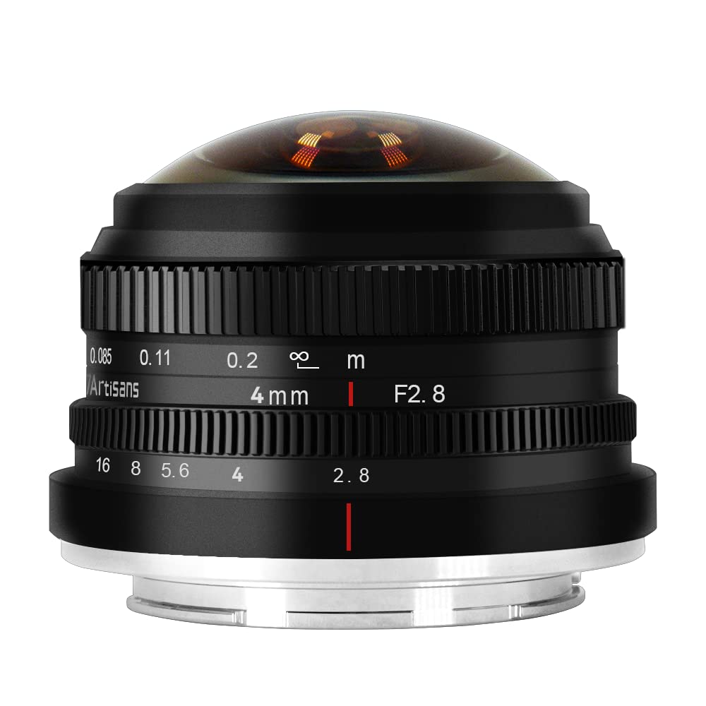 Amazon.co.jp: 7artisans 4mm F2.8 円形魚眼レンズ 225°超広角 APS-C