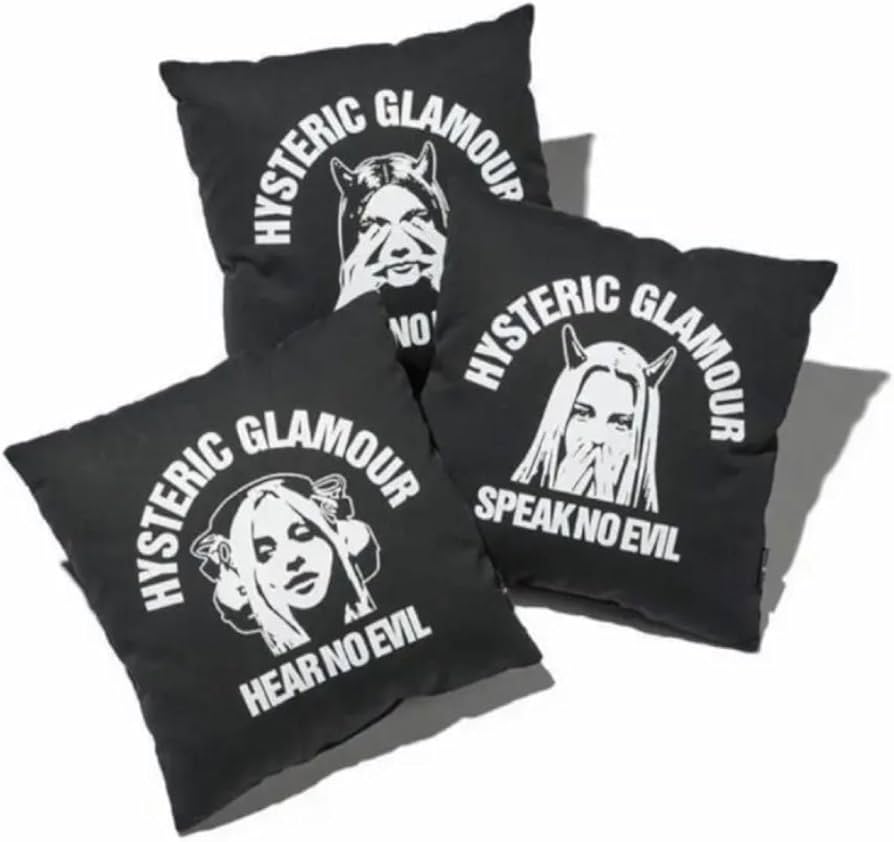 Amazon.co.jp: HYSTERIC GLAMOUR ヒステリックグラマー クッション3個