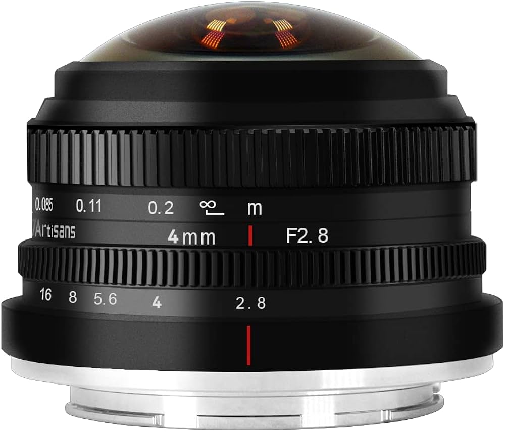 Amazon.co.jp: 7artisans 4mm F2.8 円形魚眼レンズ 225°超広角 APS-C