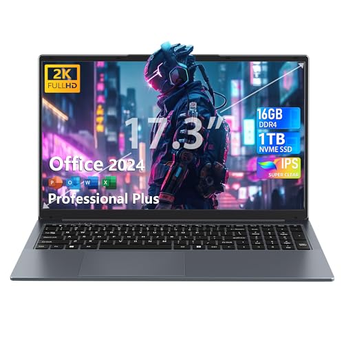 Amazon.co.jp: Fsjun ノートパソコン Office 2024/Win11 Pro搭載 17.3