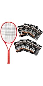 Amazon.com: Head Auxetic 2.0 Radical Team Tennis Racquet – Custom