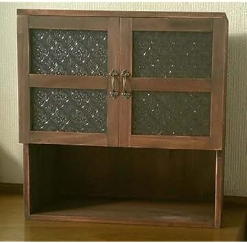 Amazon.co.jp: レトロ食器棚