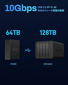 Amazon.co.jp: TERRAMASTER テラマスター F8 SSD Plus 8ベイオール