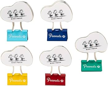 Amazon.co.jp: サンリオ(SANRIO) スヌーピー ダブルクリップ5個セット