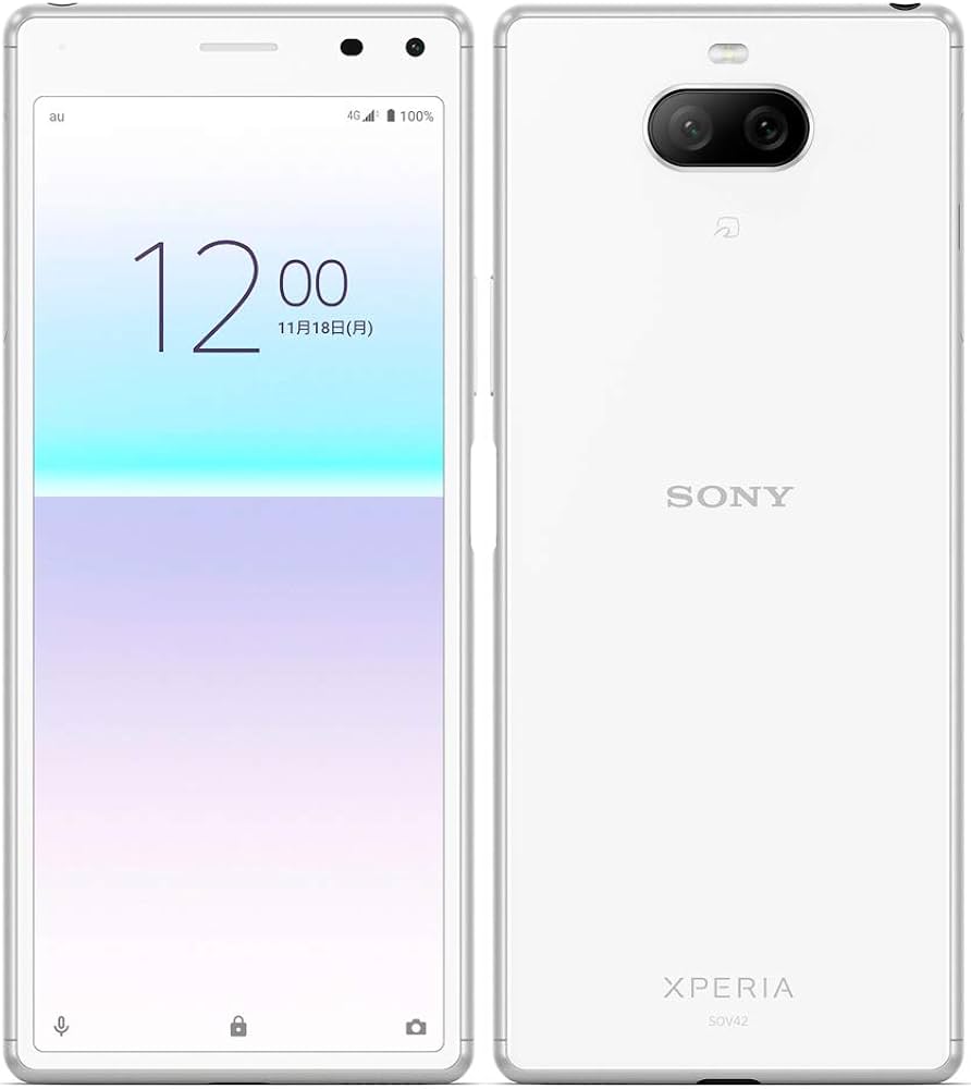 Amazon | SIMフリー Xperia 8 SOV42 au ホワイト | au(エーユー