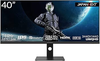 Amazon.co.jp: JAPANNEXT 40インチ ゲーミングモニター 144Hz 1ms