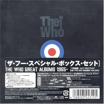 Amazon.co.jp: ザ・フー・スペシャル・ボックス・セット: ミュージック