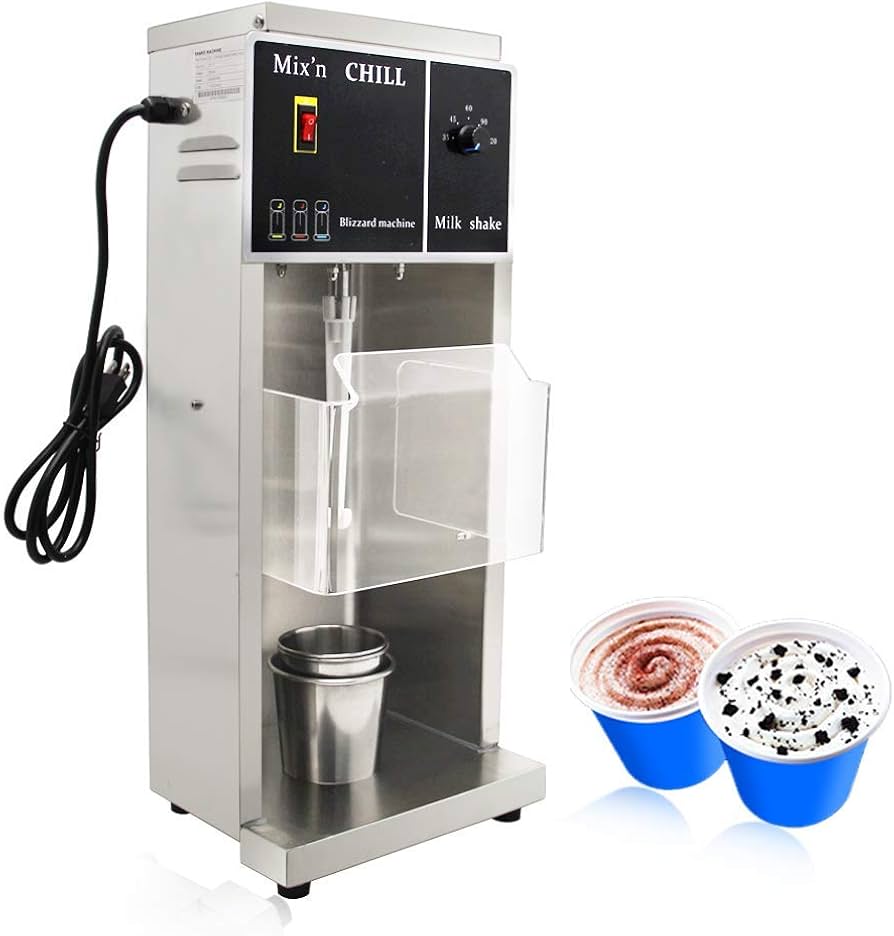 Amazon | JIAWANSHUN 混合アイスクリームマシン ソフトクリーム