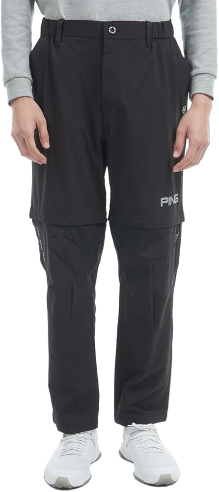Amazon | [ピン アパレル] メンズ 2WAY テーパードパンツ (撥水