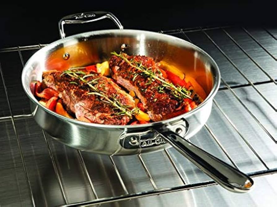 Amazon.co.jp: All-Clad D5 Stainless Steel 8 Inch and 10 Inch