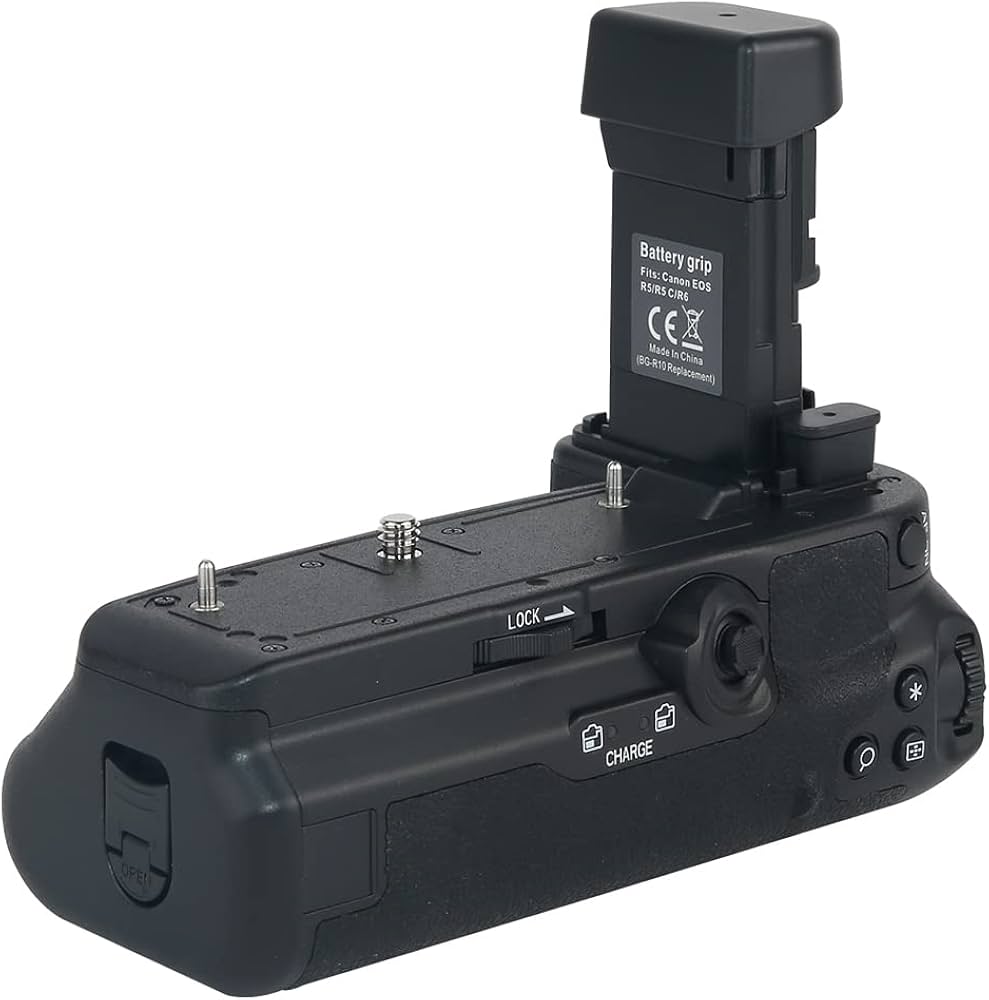 Amazon | Canon EOS R6 R6II R5 R5C用垂直バッテリーグリップ、交換用