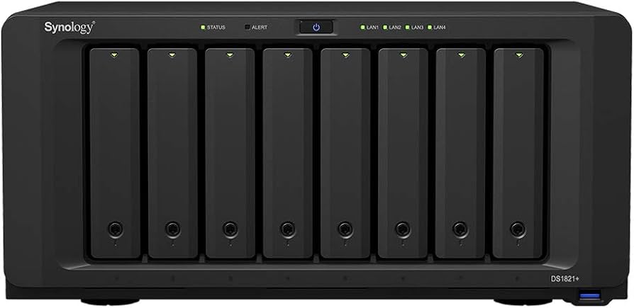Amazon.com: Synology DiskStation DS1821+ NAS Server with Ryzen 2.2
